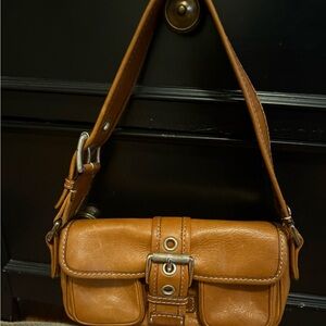 MICHAEL Michael Kors Brown Leather Shoulder Bag
